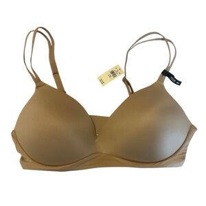 Aerie Tan Seamless Bra